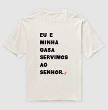 Camiseta Oversized | Eu e Minha Casa
