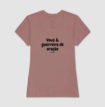 Camiseta Feminina | Vovó Guerreira de Oração
