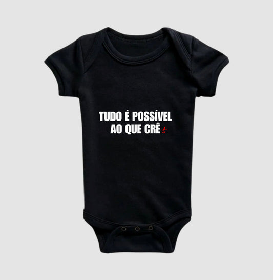 Body Infantil | Tudo é Possível ao que Crê