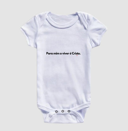Body Infantil | O Viver é Cristo