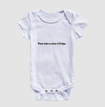 Body Infantil | O Viver é Cristo