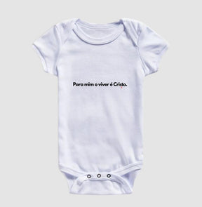 Body Infantil | O Viver é Cristo