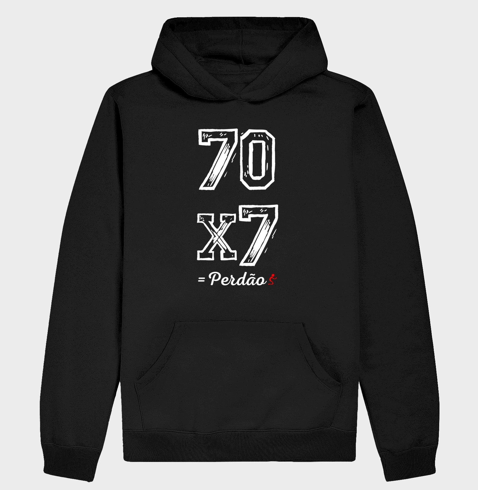 Moletom Com Capuz | Perdão 70x7
