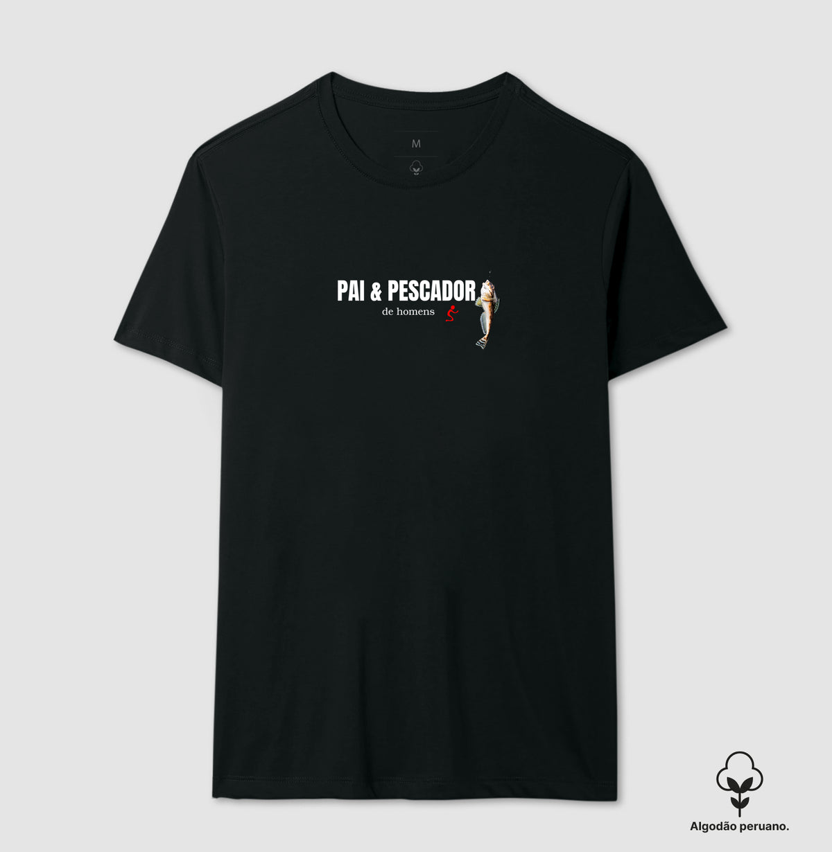 Camiseta Masculina Peruana | Pai & Pescador de Homens