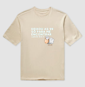 Camiseta Oversized | As 99 Ovelhas