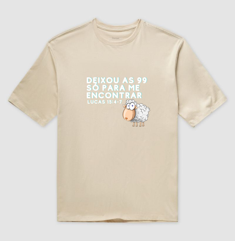 Camiseta Oversized | As 99 Ovelhas