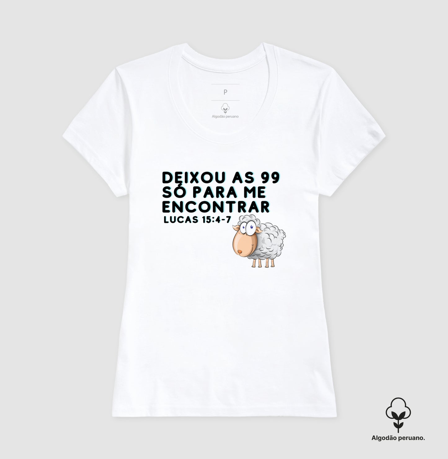 Camiseta Feminina Peruana | As 99 Ovelhas