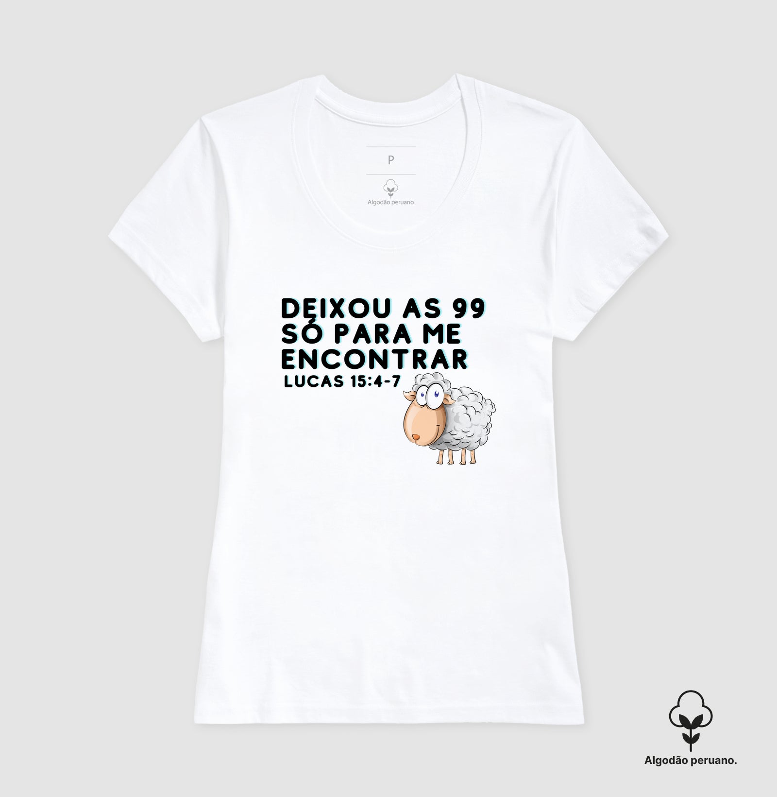 Camiseta Feminina Peruana | As 99 Ovelhas