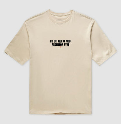 Camiseta Oversized | Meu Redentor Vive