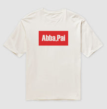 Camiseta Oversized | Abba, Pai