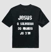 Camiseta Oversized | O Salvador do Mundo