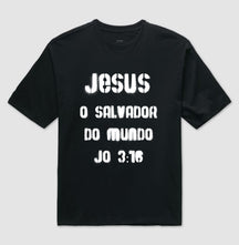 Camiseta Oversized | O Salvador do Mundo