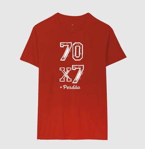 Camiseta Masculina | Perdão 70x7