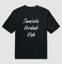 Camiseta Oversized | Caminho Verdade Vida II