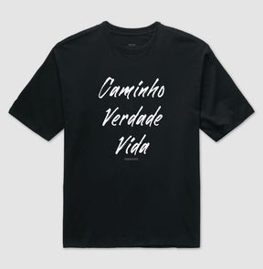 Camiseta Oversized | Caminho Verdade Vida II