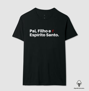 Camiseta Masculina Peruana | Pai, Filho e Espírito Santo