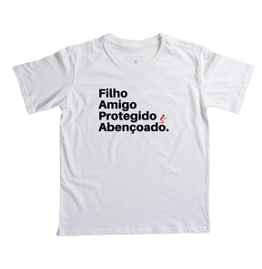 Camiseta Infantil | Abençoado