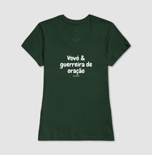 Camiseta Feminina | Vovó Guerreira de Oração