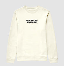 Moletom sem capuz | Meu Redentor Vive