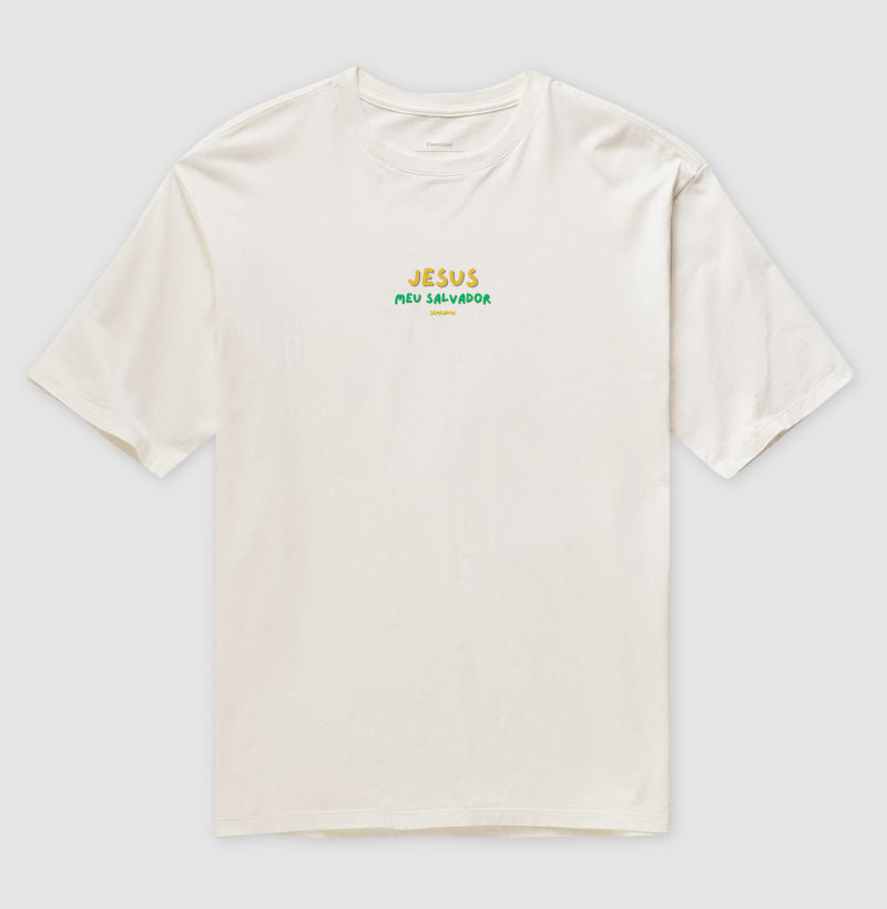 Camiseta Oversized | Jesus Meu Salvador