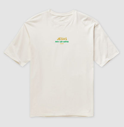 Camiseta Oversized | Jesus Meu Salvador