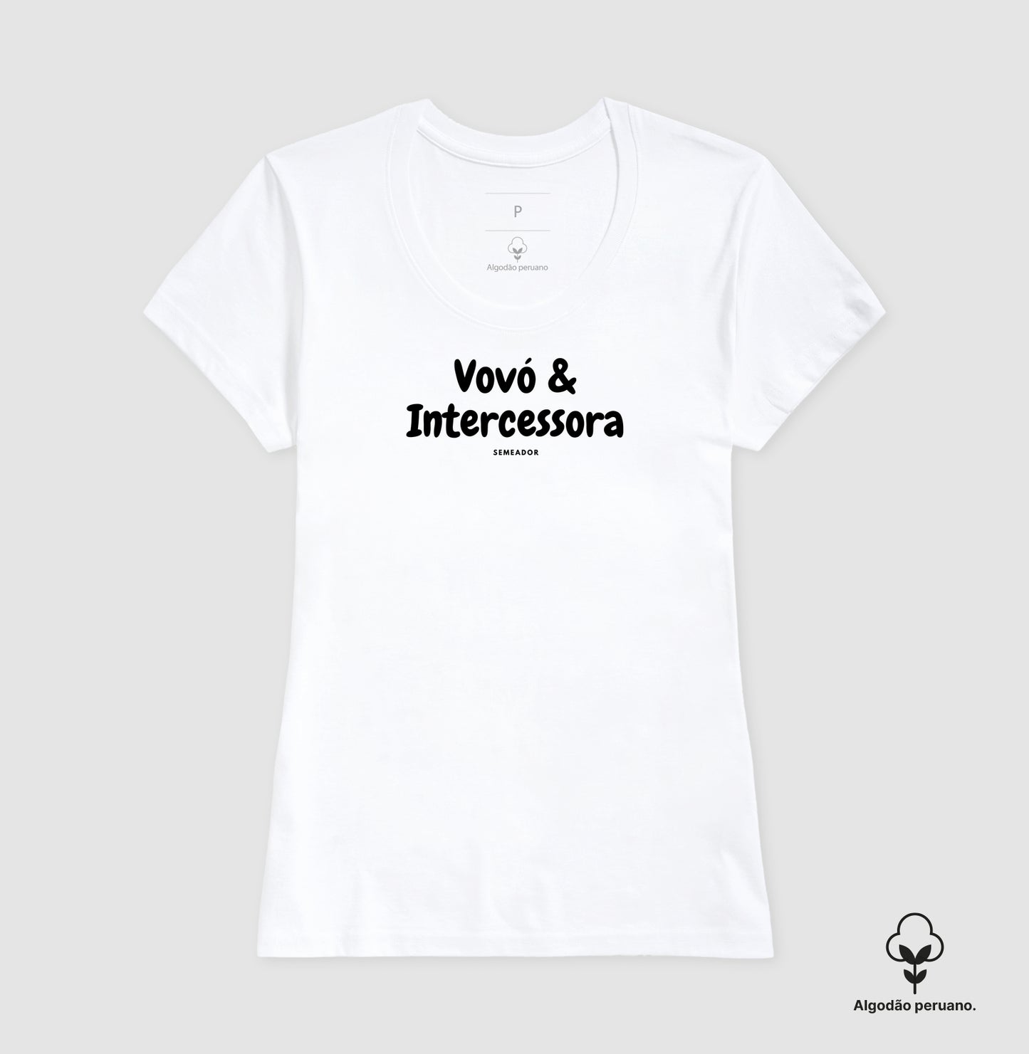 Camiseta Feminina Peruana | Vovó & Intercessora