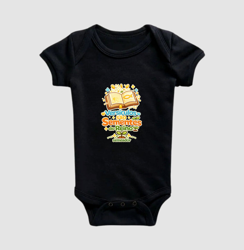 Body Infantil | Versículos são Sementes do Reino