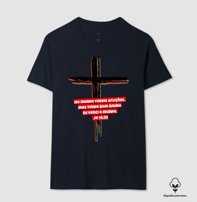 Camiseta Masculina Peruana | A mensagem da Cruz