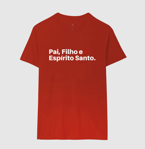 Camiseta Masculina | Pai, Filho e Espírito Santo