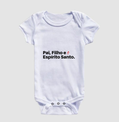 Body Infantil | Pai, Filho e Espírito Santo