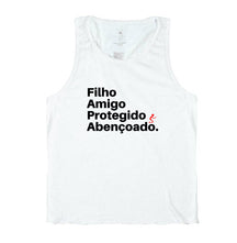 Camiseta Regata | Abençoado