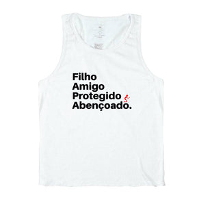 Camiseta Regata | Abençoado