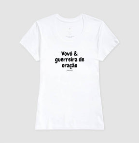 Camiseta Feminina | Vovó Guerreira de Oração