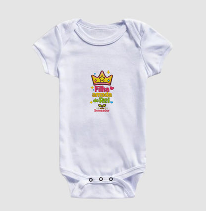 Body Infantil | Filha Amada de Deus
