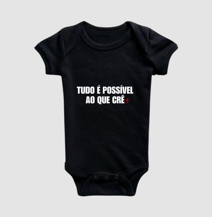 Body Infantil | Tudo é Possível ao que Crê