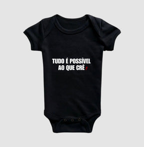 Body Infantil | Tudo é Possível ao que Crê