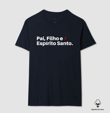 Camiseta Masculina Peruana | Pai, Filho e Espírito Santo