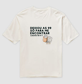 Camiseta Oversized | As 99 Ovelhas