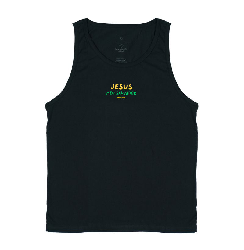 Camiseta Regata | Jesus Meu Salvador