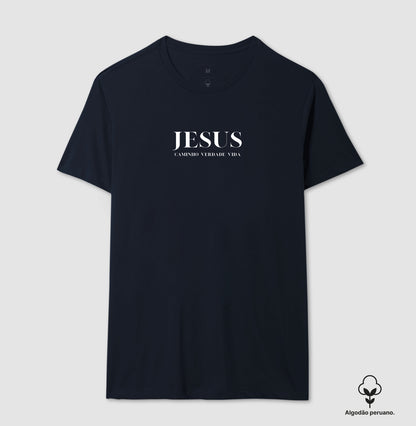 Camiseta Algodão Peruano | Caminho Verdade Vida