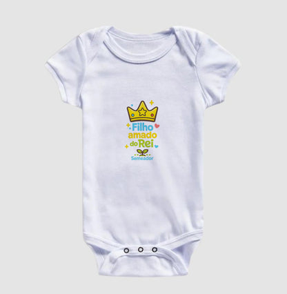 Body Infantil | Filho Amado de Deus