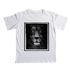 Camiseta Infantil | Leão Da Tribo De Judá