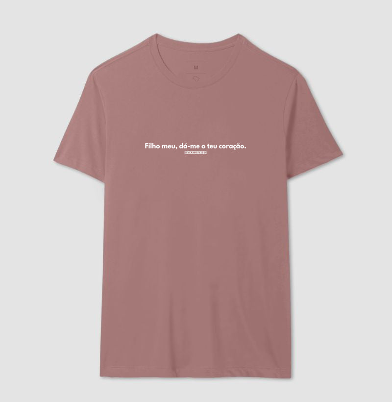 Camiseta Masculina | Dá-me o Teu Coração