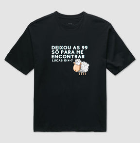 Camiseta Oversized | As 99 Ovelhas