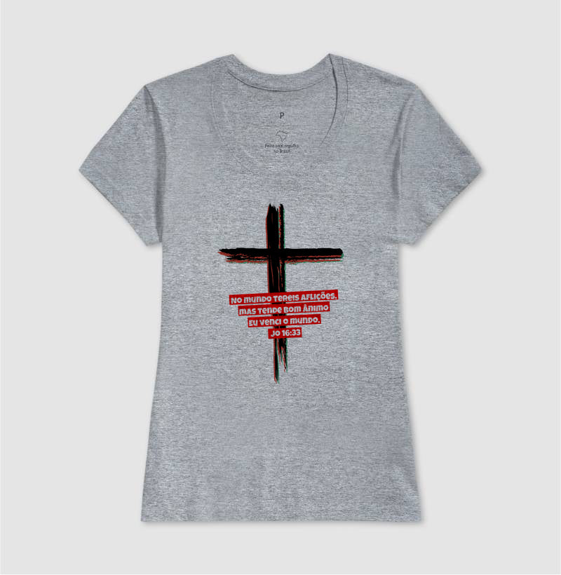 Camiseta Feminina | A mensagem da Cruz