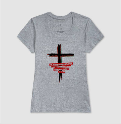 Camiseta Feminina | A mensagem da Cruz