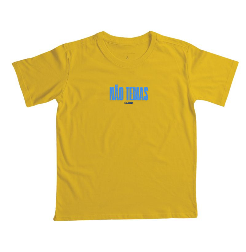 Camiseta Infantil | Não Temas