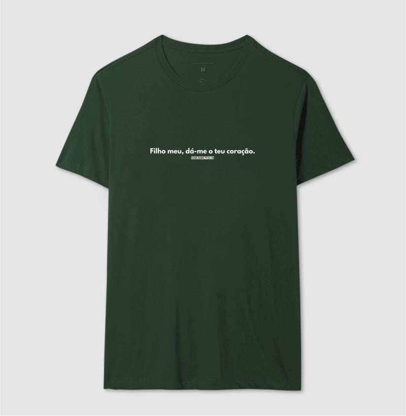 Camiseta Masculina | Dá-me o Teu Coração