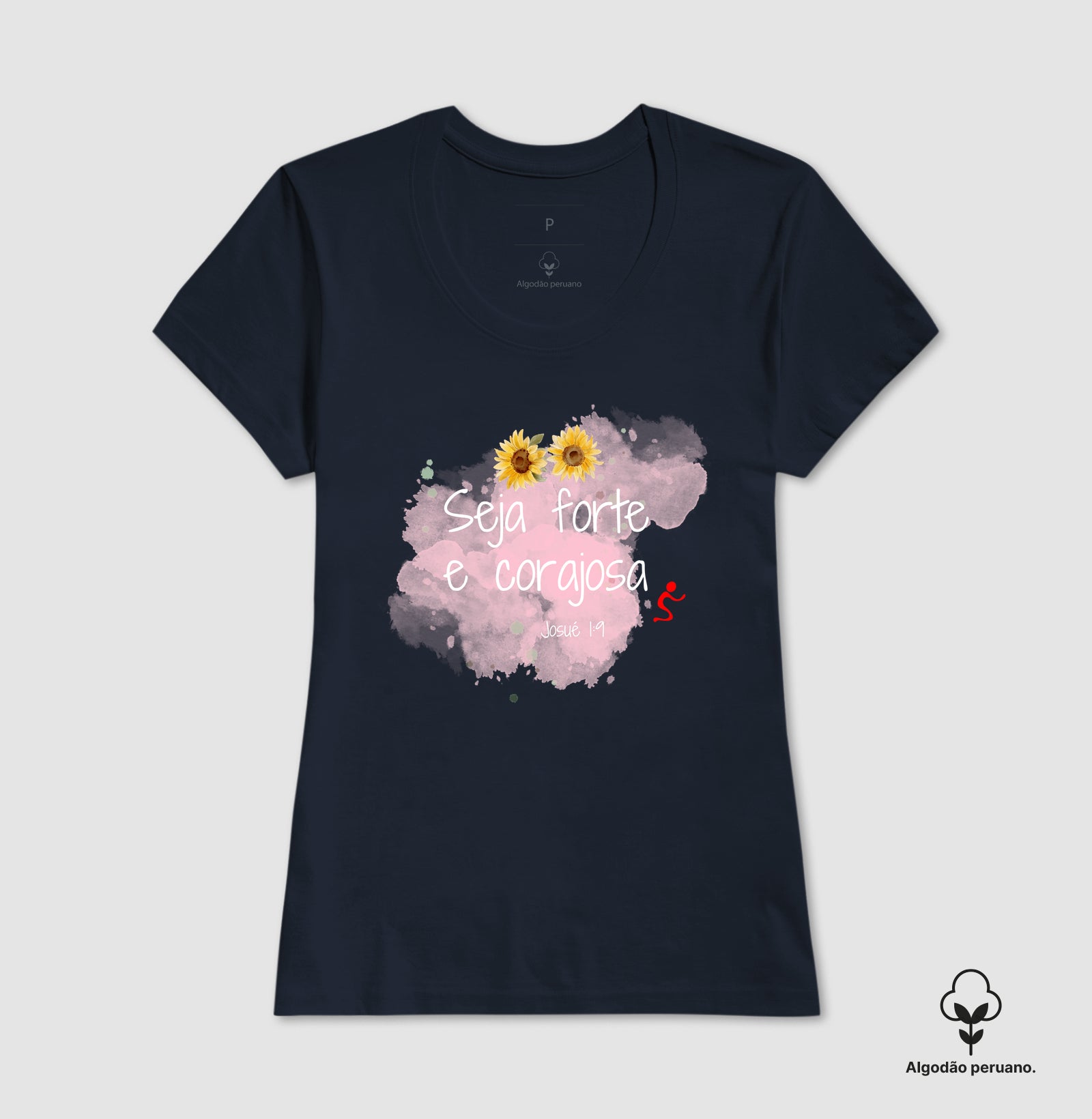 Camiseta Feminina Peruana | Forte & Corajosa