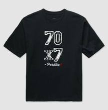 Camiseta Oversized | Perdão 70x7